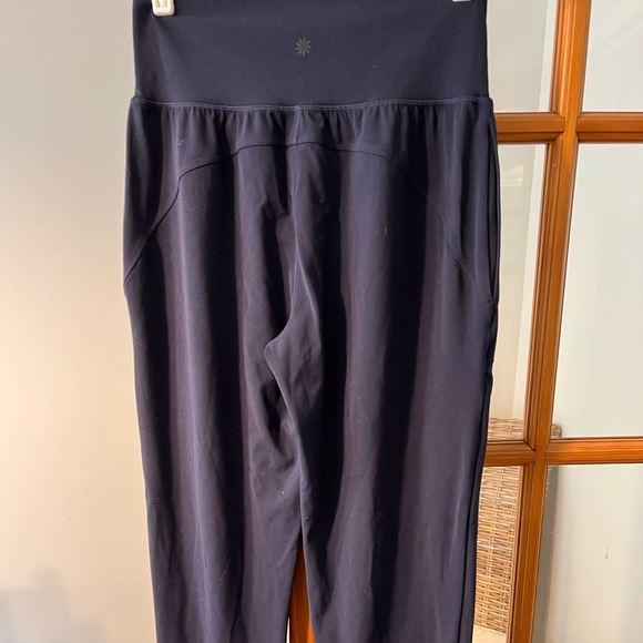 Athleta salutation (barely used) navy blue joggers - Picture 6 of 9